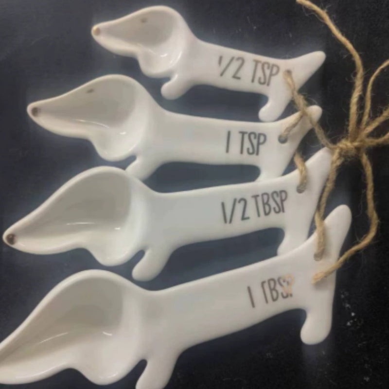 Dachshund Cooking Measurement Spoons