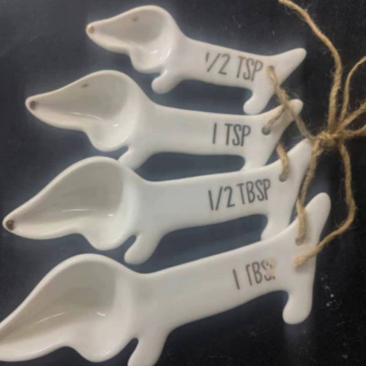 Dachshund Cooking Measurement Spoons