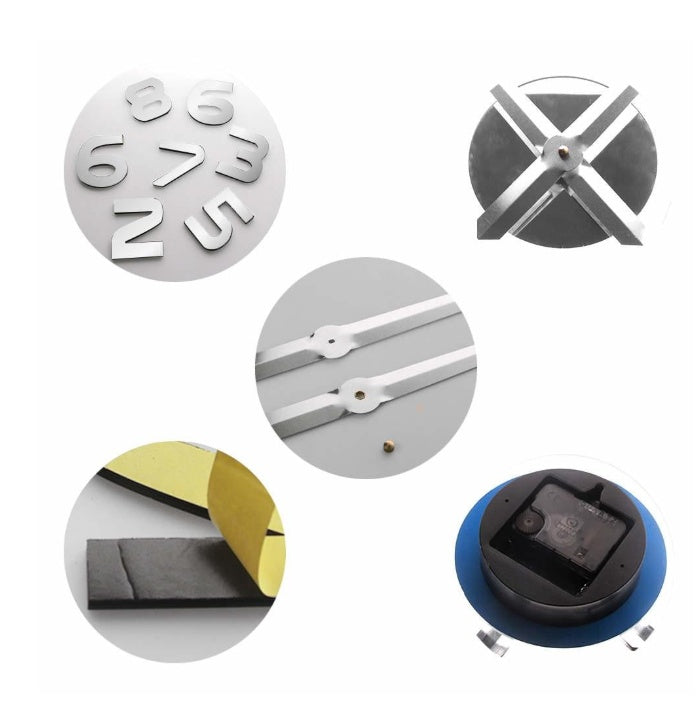 DOG STYLE FRAMELESS WALL CLOCK