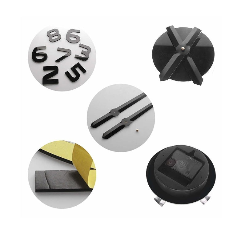 DOG STYLE FRAMELESS WALL CLOCK