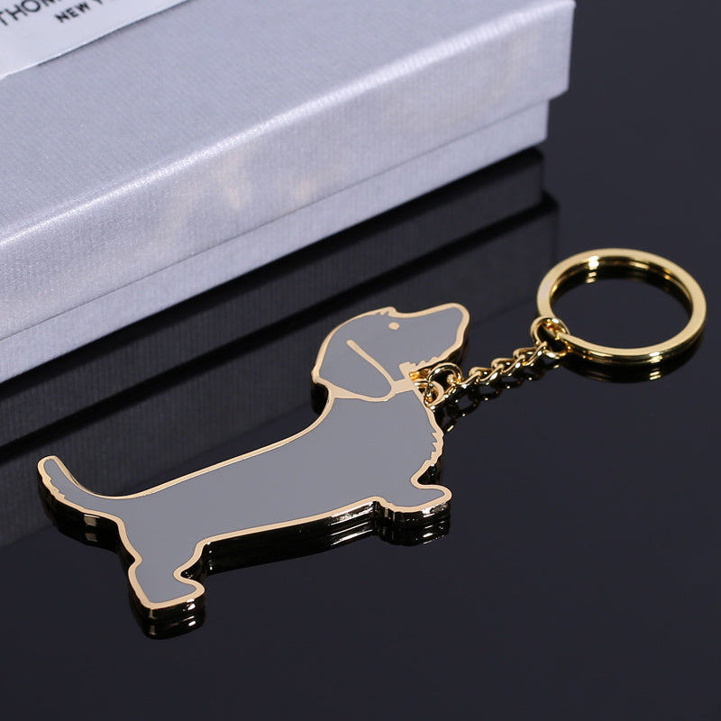 Dachshund Metal Key Chain Pendant