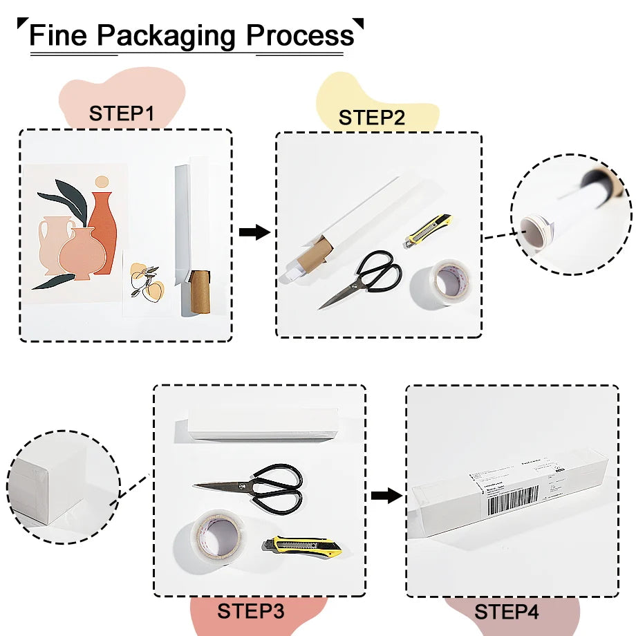 Cloud Desert Dry Tree Bird Flower Phalaenopsis Wall Art Canvas Painting Nordic Posters And Prints Decor Pictures For Living Room