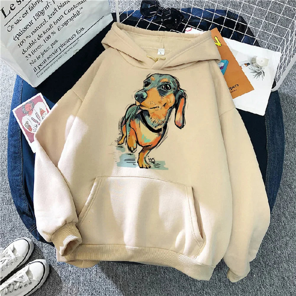 Dachshund Hooded sweatshirts