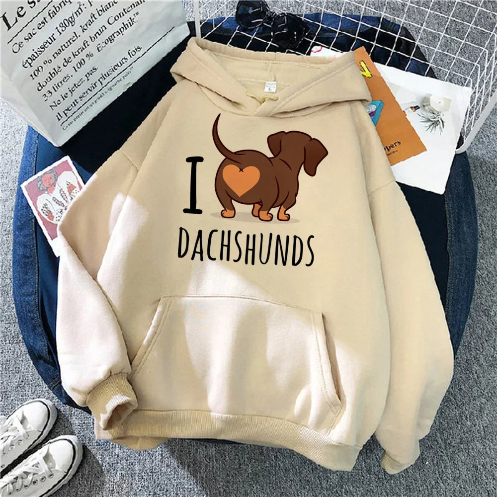 Dachshund Hooded sweatshirts