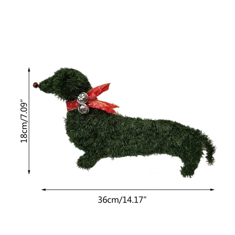 Christmas Dachshund Decoration